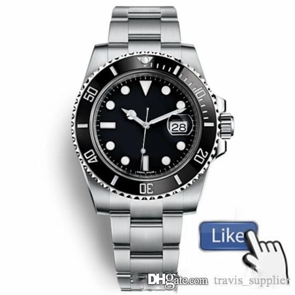 2019 watches men automatic black ceramic bezel dial 116610 stainless steel watches man wristwatch new sports runaway wristwatch, Slivery;brown
2019 watches men automatic black ceramic bezel dial 116610 stainless steel watches man wristwatch new sports runaway wristwatch, Slivery;brown