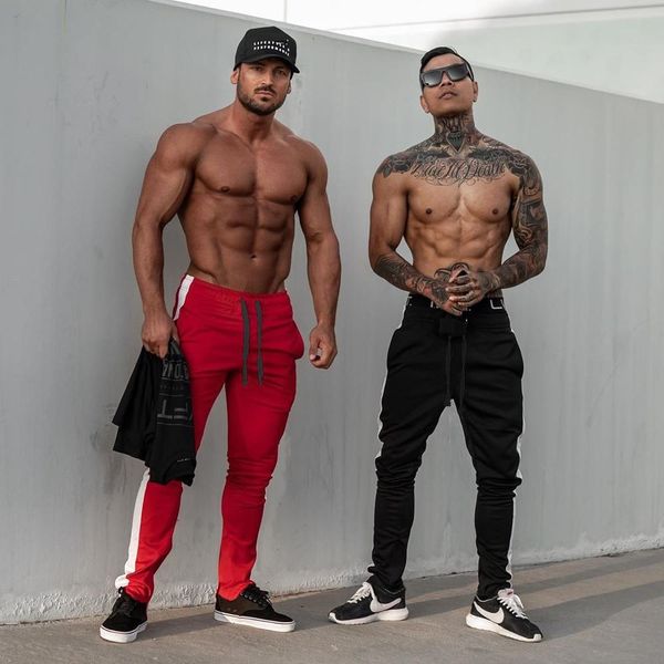 seven joe new men pants hip hop sportswear fitness joggerstrousers mens streetwear track pants gym sweatpant, Black
seven joe new men pants hip hop sportswear fitness joggerstrousers mens streetwear track pants gym sweatpant, Black