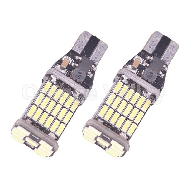 2pcs super bright t15 w16w 921 45 smd led 4014 car auto canbus marker lamps reading light interior lighting bulb
2pcs super bright t15 w16w 921 45 smd led 4014 car auto canbus marker lamps reading light interior lighting bulb