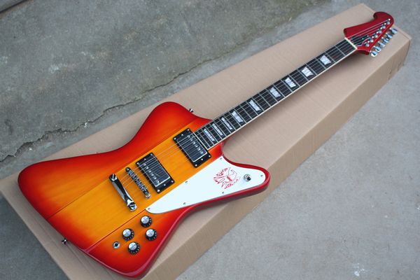 fixed bridge cherry sunburst body electric guitar with white pickguard,rosewood fingerboard,chrome hardware,can be customized
fixed bridge cherry sunburst body electric guitar with white pickguard,rosewood fingerboard,chrome hardware,can be customized