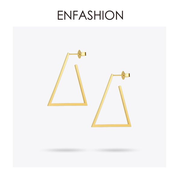 enfashion jewelry geometric small triangle earrings gold color stainless steel long drop earrings for women earings eb171034, Silver
enfashion jewelry geometric small triangle earrings gold color stainless steel long drop earrings for women earings eb171034, Silver