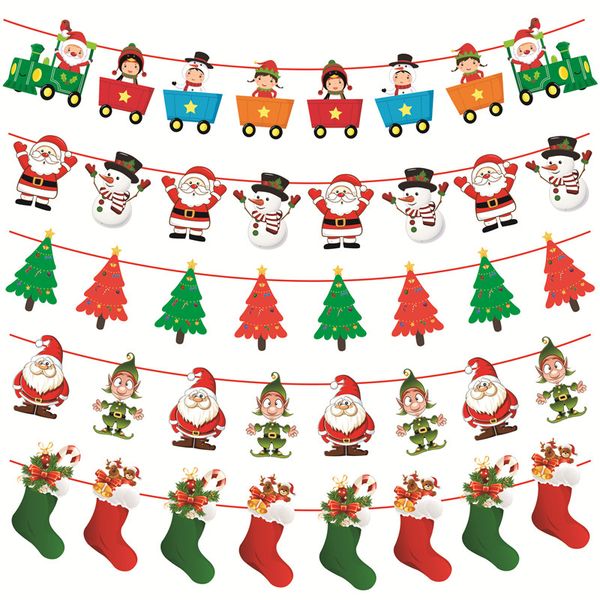3m christmas bunting banners merry christmas party decorations for kids home diy garland xmas noel elk sock flags new year 2020
3m christmas bunting banners merry christmas party decorations for kids home diy garland xmas noel elk sock flags new year 2020