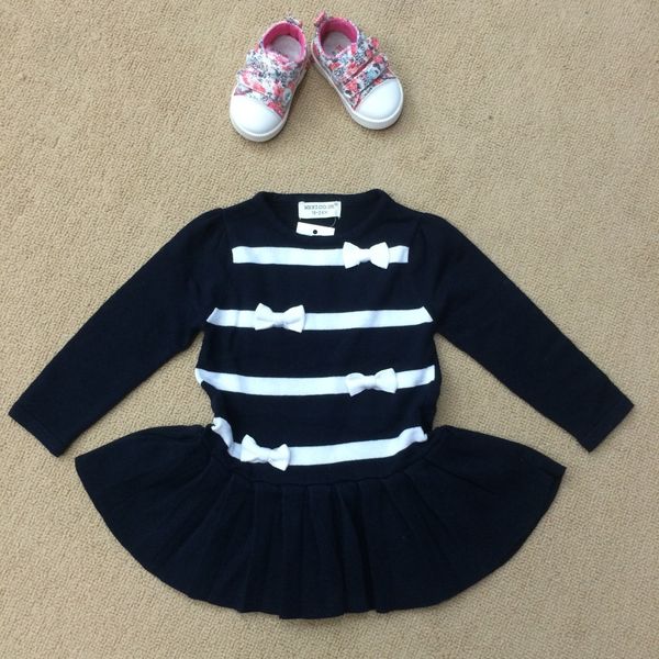 toddlers girls sweater dress pink gray colour cute child baby striped knitted sweater baby girl clothing, Blue
toddlers girls sweater dress pink gray colour cute child baby striped knitted sweater baby girl clothing, Blue