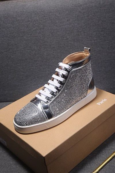 fashion cut suede flash leather red bottom platform designer spike luxury sneakers men and women party wedding crystal size 35-46 lll, Black
fashion cut suede flash leather red bottom platform designer spike luxury sneakers men and women party wedding crystal size 35-46 lll, Black