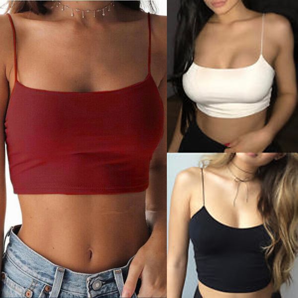 fashion summer women casual tank vest sleeveless crop shirt ladiees womens girl casual tanks clothing camis, White
fashion summer women casual tank vest sleeveless crop shirt ladiees womens girl casual tanks clothing camis, White