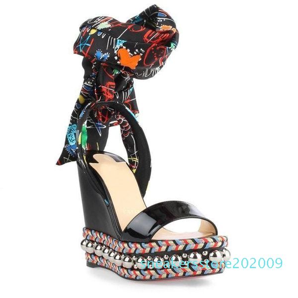 ladies red bottom levantinana wedge women sandals braided high heels gladiator sandal ankle strap party wedding eu35-42 s09, Black
ladies red bottom levantinana wedge women sandals braided high heels gladiator sandal ankle strap party wedding eu35-42 s09, Black