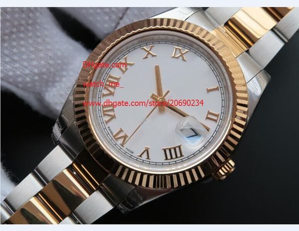 factory supplier wristwatches new 41mm steel 126333 white dial asia 2813 movement automatic mens men's watch watches, Slivery;brown
factory supplier wristwatches new 41mm steel 126333 white dial asia 2813 movement automatic mens men's watch watches, Slivery;brown