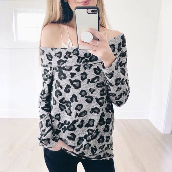 leopard print womens shirts winter autumn fashion long sleeves clothes casual round neck blouse easy blusas femininas, White
leopard print womens shirts winter autumn fashion long sleeves clothes casual round neck blouse easy blusas femininas, White