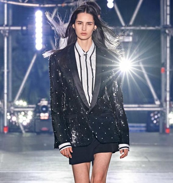 women's trench coats winter women turn down collar long sleeve sequins black mesh coat 2021 runway fashion female, Tan;black
women's trench coats winter women turn down collar long sleeve sequins black mesh coat 2021 runway fashion female, Tan;black