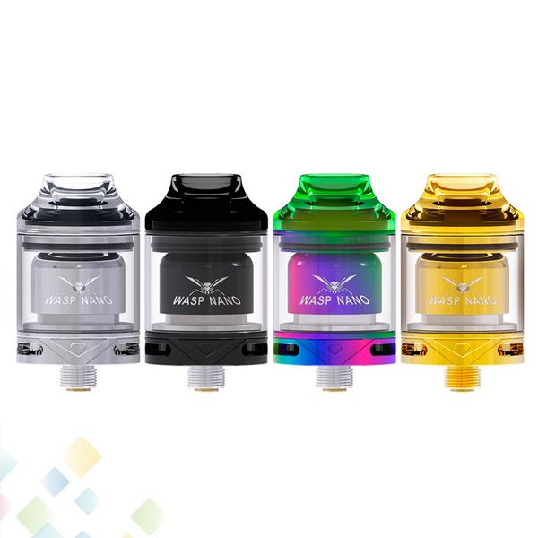 Original OUMIER WASP Nano RTA Tank 2ml Capacity Spports Single Coil Double Top Flling Side Airflow Fit 510 Mods DHL Free
Original OUMIER WASP Nano RTA Tank 2ml Capacity Spports Single Coil Double Top Flling Side Airflow Fit 510 Mods DHL Free