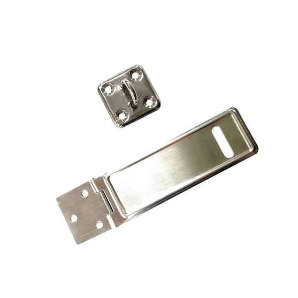 traditional hasp and staple stainless steel gate door shed latch fasteners lock hardware
traditional hasp and staple stainless steel gate door shed latch fasteners lock hardware
