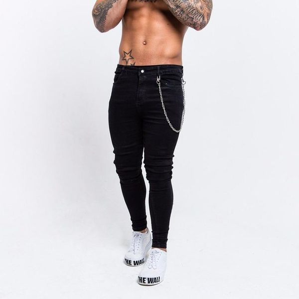 denim black denim supper skinny jeans men slim fit with chain elastic waist biker hip hop streetwear drop shipping supplier regular, Blue
denim black denim supper skinny jeans men slim fit with chain elastic waist biker hip hop streetwear drop shipping supplier regular, Blue