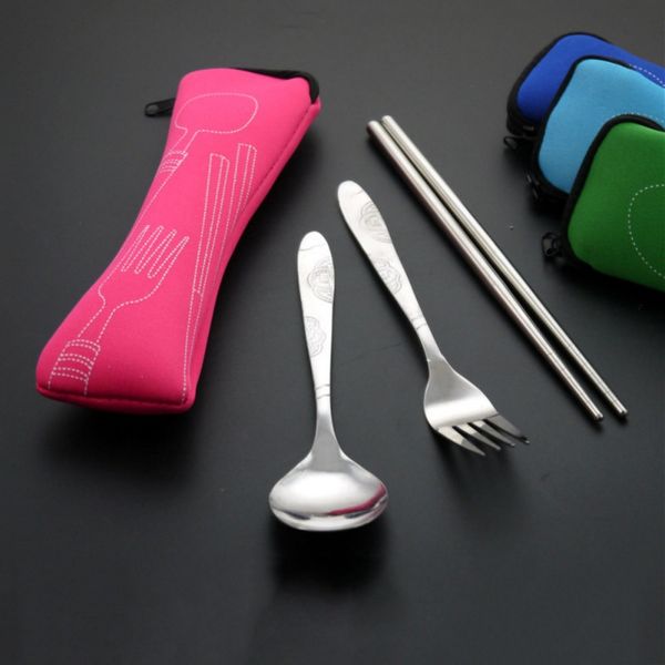 2019 stainless steel outdoor travel camping set spoon fork chopsticks outdoor camping cutlery bag sets 4pcs/3pcs
2019 stainless steel outdoor travel camping set spoon fork chopsticks outdoor camping cutlery bag sets 4pcs/3pcs