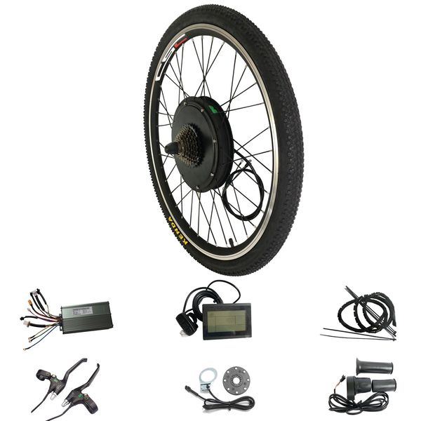 48v 1500w lcd display electric ebike kit for 20 24 26 700c 28 29inch rear bicycle wheel motor electric bike conversion kit
48v 1500w lcd display electric ebike kit for 20 24 26 700c 28 29inch rear bicycle wheel motor electric bike conversion kit