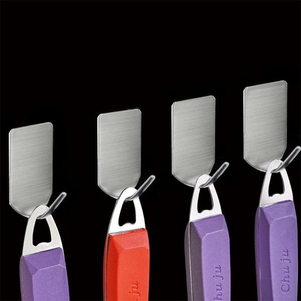 tpfocus 8pcs sticky hook pothook 304 stainless steel strong non-trace of nail hanging things hooks bathroom accessories
tpfocus 8pcs sticky hook pothook 304 stainless steel strong non-trace of nail hanging things hooks bathroom accessories