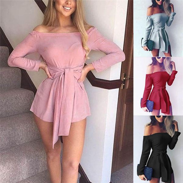 women summer new fashion casual off shoulder mini playsuit party shorts jumpsuit bodysuit outfit #4f12, Black;white
women summer new fashion casual off shoulder mini playsuit party shorts jumpsuit bodysuit outfit #4f12, Black;white