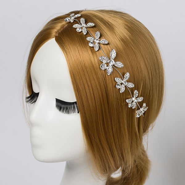 wedding hair accessories flower hair pin tiara crystal rhinestone bridal headpiece bendable headband for women, Golden;white
wedding hair accessories flower hair pin tiara crystal rhinestone bridal headpiece bendable headband for women, Golden;white