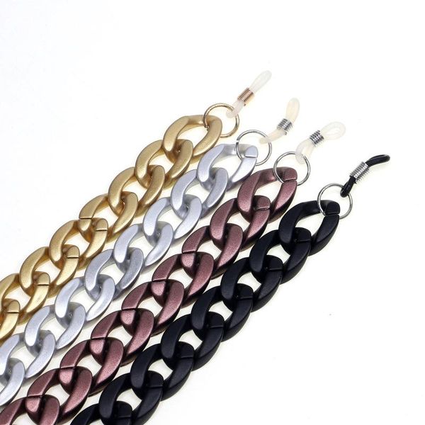 bohemian frosted acrylic long sunglasses chain women reading glasses hanging neck chain largand glasses eyeglasses strap, Silver
bohemian frosted acrylic long sunglasses chain women reading glasses hanging neck chain largand glasses eyeglasses strap, Silver
