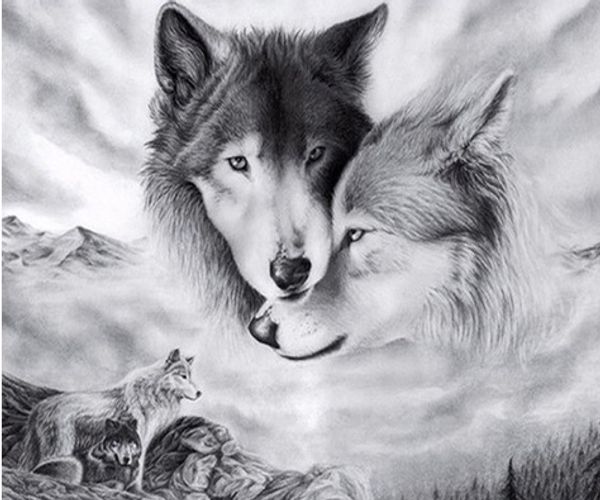 full square/round drill 5d diy diamond painting "wolf" embroidery cross stitch mosaic home decor art experience toys gift a0404
full square/round drill 5d diy diamond painting "wolf" embroidery cross stitch mosaic home decor art experience toys gift a0404