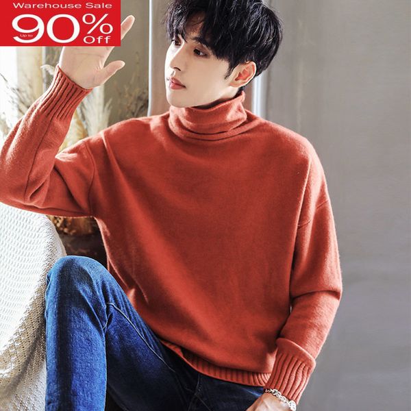 men turtleneck sweater student 2020 new autumn and winter korean style loose male knitted teenage boy yellow gray green m47, White;black
men turtleneck sweater student 2020 new autumn and winter korean style loose male knitted teenage boy yellow gray green m47, White;black