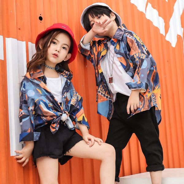 stage wear boy or girl hiphop hip hop costume children flower shirt black pants trousers jazz belly dance kids performance clothes clothing, Black;red
stage wear boy or girl hiphop hip hop costume children flower shirt black pants trousers jazz belly dance kids performance clothes clothing, Black;red