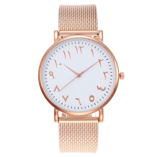 2019 women watch silver & rose gold mesh arabic numbers watch fashion casual women stainless steel quartz wristwatches, Slivery;brown
2019 women watch silver & rose gold mesh arabic numbers watch fashion casual women stainless steel quartz wristwatches, Slivery;brown