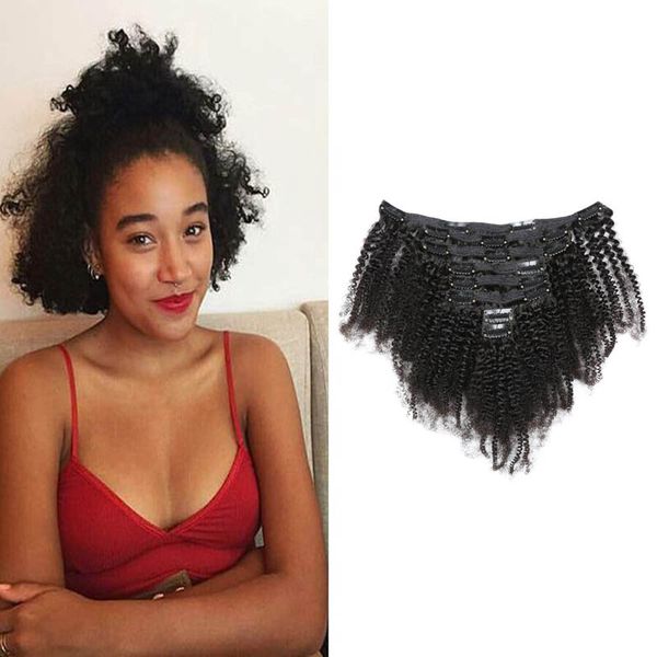 afro kinky curly brazilian virgin hair clip-in hair extensions 120g/set afr kinky curly 120g wholesale clips, Black;brown
afro kinky curly brazilian virgin hair clip-in hair extensions 120g/set afr kinky curly 120g wholesale clips, Black;brown