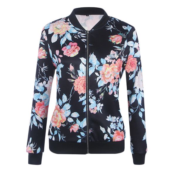 summer women basic jacket 2019 new women bomber jacket long sleeve flower thin coat casual female outerwear clothes, Black;brown
summer women basic jacket 2019 new women bomber jacket long sleeve flower thin coat casual female outerwear clothes, Black;brown