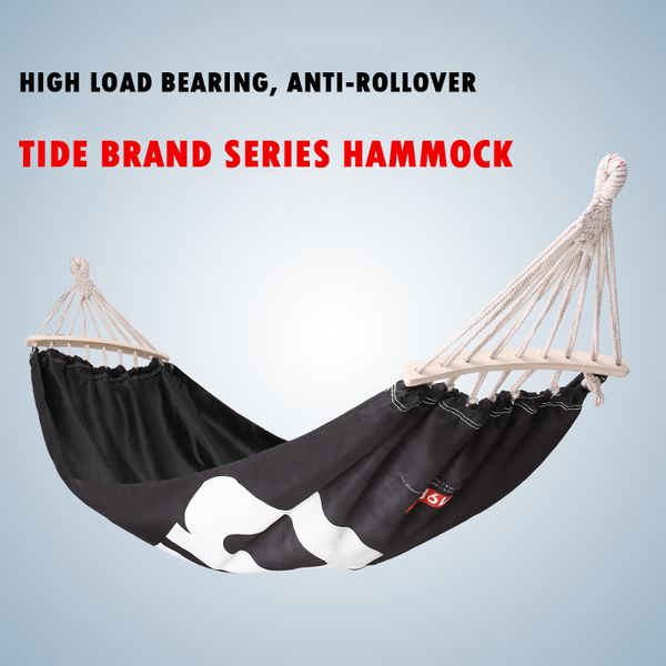 outdoor trendy hammock thickening bearing 300kg camping travel leisure hanging bed family day portable balance hammock
outdoor trendy hammock thickening bearing 300kg camping travel leisure hanging bed family day portable balance hammock