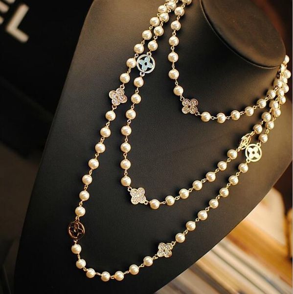 long sweater chain collar maxi necklace simulated pearl flowers necklace women fashion jewelry bijoux femme christmas gifts, Silver
long sweater chain collar maxi necklace simulated pearl flowers necklace women fashion jewelry bijoux femme christmas gifts, Silver