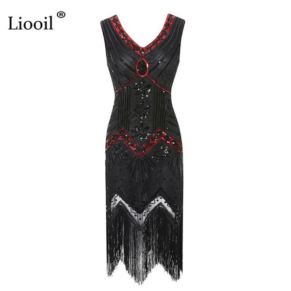 liooil vintage sequin tassel bodycon midi dress plus size women 2020 sleeveless v neck tight dresses woman party night club, Black;gray
liooil vintage sequin tassel bodycon midi dress plus size women 2020 sleeveless v neck tight dresses woman party night club, Black;gray