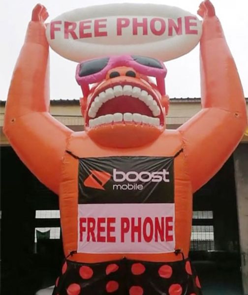 20ft high custom made giant inflatable gorilla holding car for advertising big inflatable gorilla balloon for promotion or display
20ft high custom made giant inflatable gorilla holding car for advertising big inflatable gorilla balloon for promotion or display