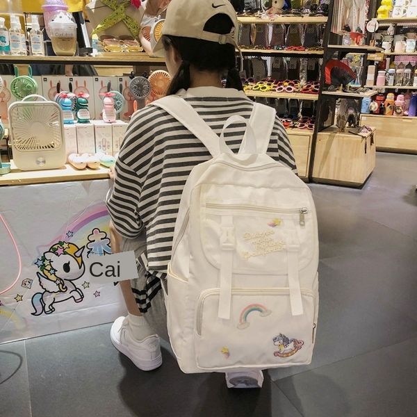 j9ouh schoolbag female harajuku ulzzangbag student cute girl large capacity ins style schoolbag female harajuku ulzzangbag student backpack, White
j9ouh schoolbag female harajuku ulzzangbag student cute girl large capacity ins style schoolbag female harajuku ulzzangbag student backpack, White