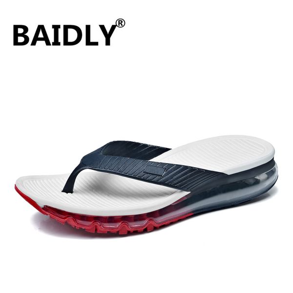 men summer flip flops men outdoor anti-slip fashion leisure slippers beach air cushion slippers shoes male pvc footwear, Black
men summer flip flops men outdoor anti-slip fashion leisure slippers beach air cushion slippers shoes male pvc footwear, Black
