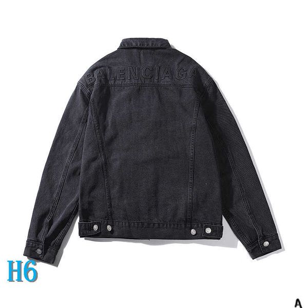 men designer denim jacket fashion couple jackets print solid color denim jacket with letter printed clothing size m-2xl #hjh6, Black;brown
men designer denim jacket fashion couple jackets print solid color denim jacket with letter printed clothing size m-2xl #hjh6, Black;brown