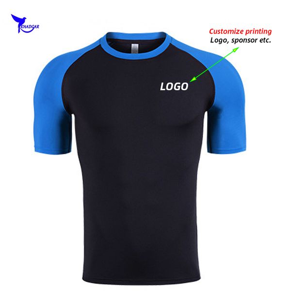 2020 мужские quick dry stretch компрессионные рубашки спортивная gym fitness идущие футболка спорт rashguard топ tee настроить, Black;blue
2020 мужские quick dry stretch компрессионные рубашки спортивная gym fitness идущие футболка спорт rashguard топ tee настроить, Black;blue
