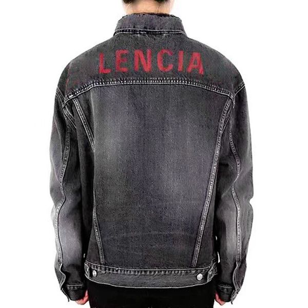 19ss blcg red logo denim jacket high-end fashion street casual hip hop denim coat outwear hfhljk001 quality, Black;brown
19ss blcg red logo denim jacket high-end fashion street casual hip hop denim coat outwear hfhljk001 quality, Black;brown