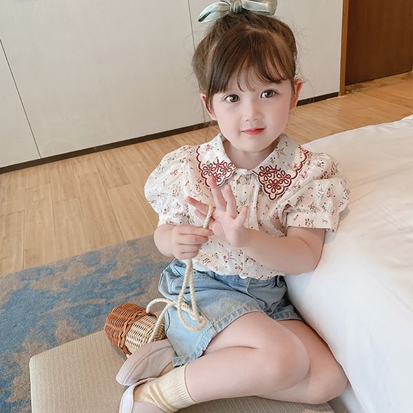 children's clothing summer doll 2020 girl's babies' floral foreign style shirt doll shirt, White;black
children's clothing summer doll 2020 girl's babies' floral foreign style shirt doll shirt, White;black