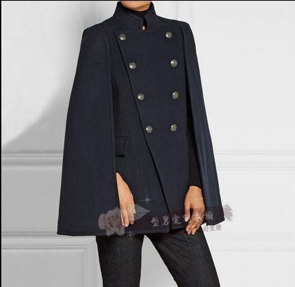 s-5xl2018 the new autumn/winter city boy loose cloak cloth coat thickening coat, Black
s-5xl2018 the new autumn/winter city boy loose cloak cloth coat thickening coat, Black