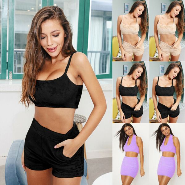 2020 summer two pieces set women club dress sleeveless t-shirts and shorts suit bodycon solid mini party dress, White
2020 summer two pieces set women club dress sleeveless t-shirts and shorts suit bodycon solid mini party dress, White