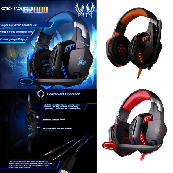 Мода Surround Stereo HiFi Pro Gaming Headset с HD Mic для PS4 XBOX PC Games Компьютеры Game Virtual Sound Gamer
Мода Surround Stereo HiFi Pro Gaming Headset с HD Mic для PS4 XBOX PC Games Компьютеры Game Virtual Sound Gamer