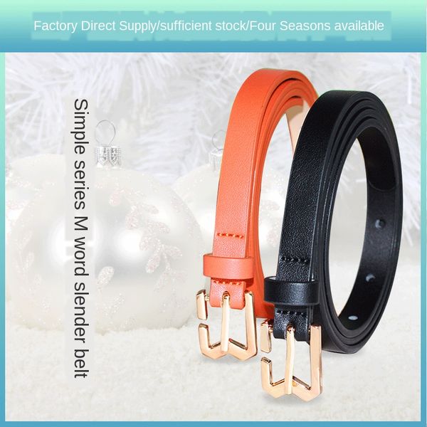 ins wind lady pin belt versatile casual pin buckle decorative letter buckle student belt, Black;brown
ins wind lady pin belt versatile casual pin buckle decorative letter buckle student belt, Black;brown