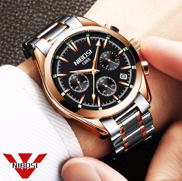 nibosi relogio masculino saat men watches brand luxury fashion business quartz watch men sport metal waterproof wristwatches, Slivery;brown
nibosi relogio masculino saat men watches brand luxury fashion business quartz watch men sport metal waterproof wristwatches, Slivery;brown
