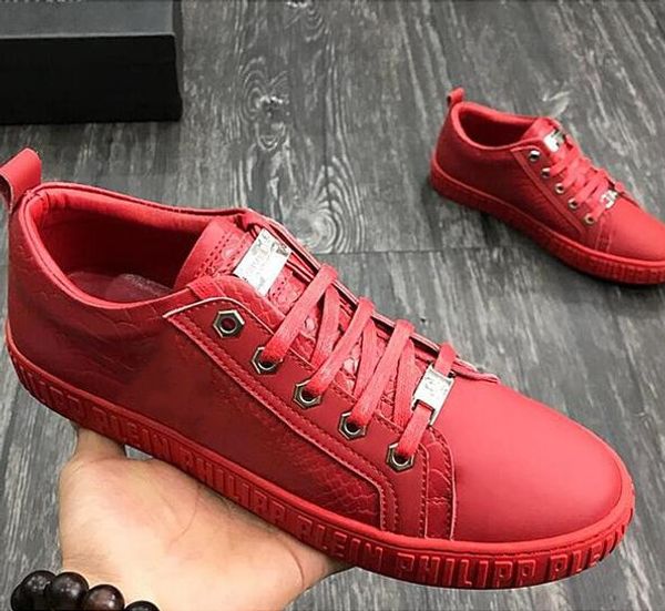 2020 men's high-end pi@hilp pi@ie leather casual shoes fashion low to help wild men's sports shoes with the original pa, Black
2020 men's high-end pi@hilp pi@ie leather casual shoes fashion low to help wild men's sports shoes with the original pa, Black