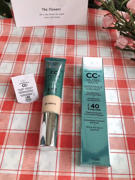 new makeup cc cream your skin but better moisturizer primer cc + cream brighten concealer face full coverage 32ml spf40 epacket
new makeup cc cream your skin but better moisturizer primer cc + cream brighten concealer face full coverage 32ml spf40 epacket