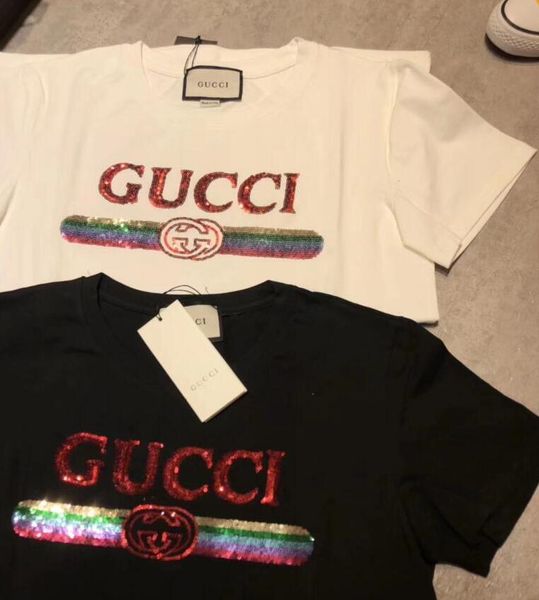 Men treetwear women tee women de igner t hirt ummer tyle luxury rainbow equin t hirt ca ual hort leeve, White
Men treetwear women tee women de igner t hirt ummer tyle luxury rainbow equin t hirt ca ual hort leeve, White