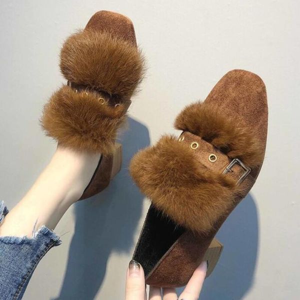 winter luxury shoes women flock square toe metal ladies loafers short plush inside keep warm slip on flat shoes for women, Black
winter luxury shoes women flock square toe metal ladies loafers short plush inside keep warm slip on flat shoes for women, Black