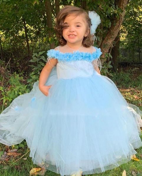 light sky blue ball gown girls pageant dresses o neck short sleeve 3d floral feather child birtyday party gown flower girl dress, Red;yellow
light sky blue ball gown girls pageant dresses o neck short sleeve 3d floral feather child birtyday party gown flower girl dress, Red;yellow