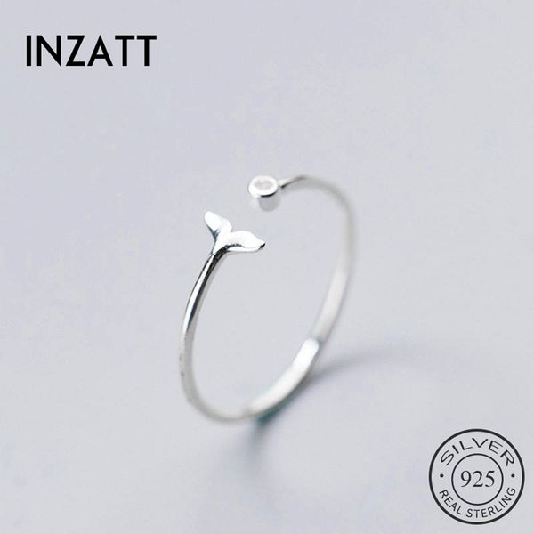 inzareal 925 sterling silver fish tail zircon ring for fashion women party cute fine jewelry accessories birthday gift, Golden;silver
inzareal 925 sterling silver fish tail zircon ring for fashion women party cute fine jewelry accessories birthday gift, Golden;silver