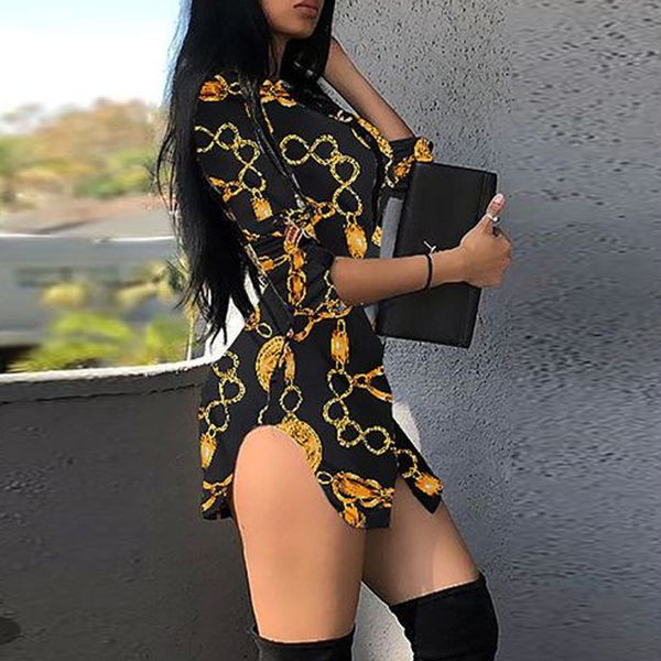women designer shirts ladies buttoned casual style shirt gold chain long sleeved designer spring new, White
women designer shirts ladies buttoned casual style shirt gold chain long sleeved designer spring new, White